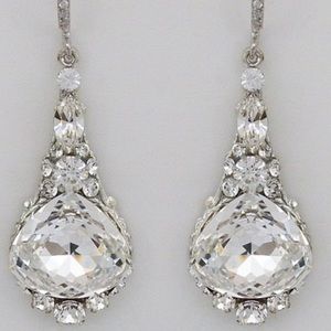 Bridal Crystal Drop Earrings Haute Bride